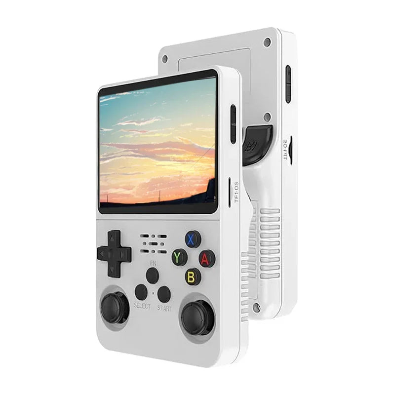R36S Retro Games Console 3.5-Inch IPS Screen with Linux System Portable Pocket Retro Gaming Console 64GB 20000+ Classic Games