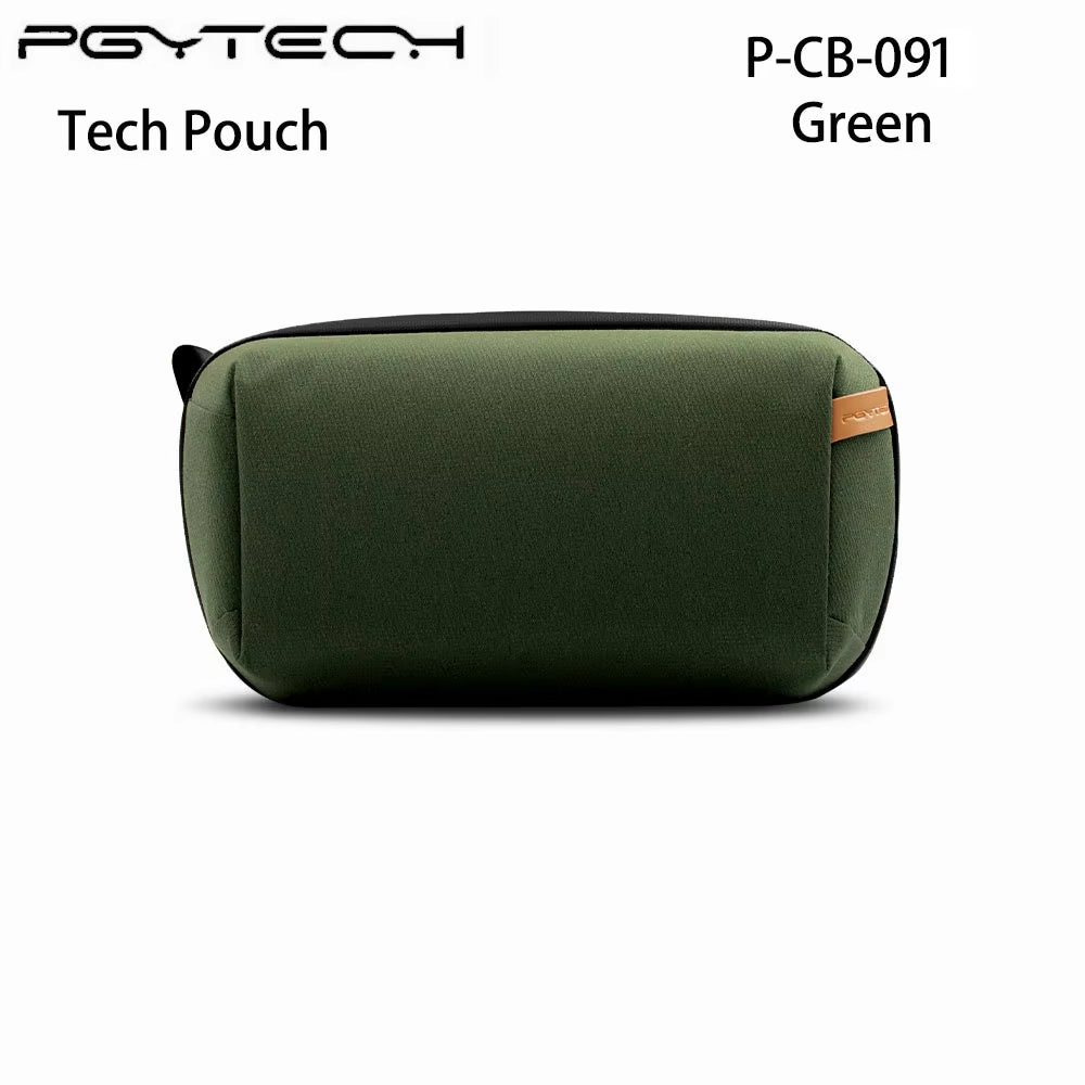 Waterproof Tech Accessories Pouch - Compact Electronics Organizer for Cables and Phone Batteries