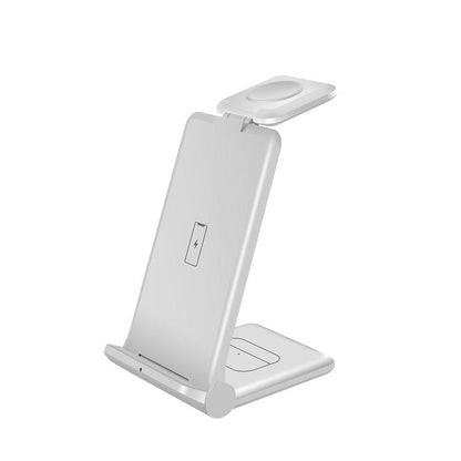 3-in-1 Wireless Charging Station with Fast Charging Capability