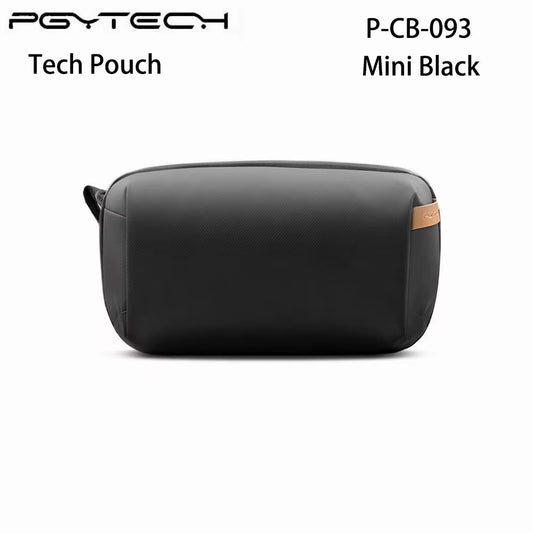Waterproof Tech Accessories Pouch - Compact Electronics Organizer for Cables and Phone Batteries